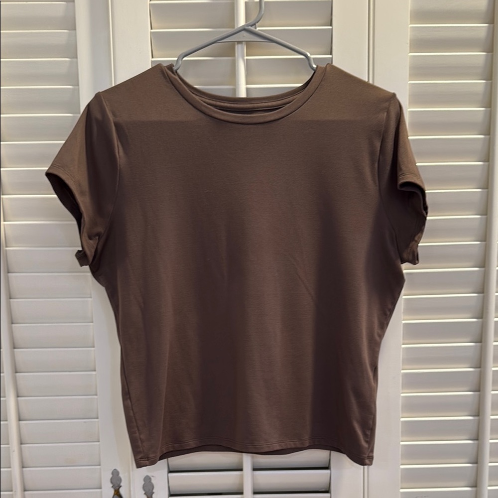 Hollister Brown Short Sleeve Tee